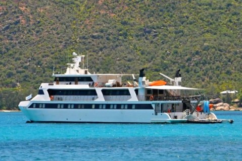 Catamaran en Seychelles