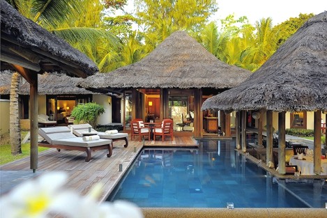 die Villen im Constance Lemuria auf Praslin