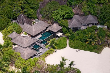 die Presidenten Villa des Constance Lemuria auf Praslin